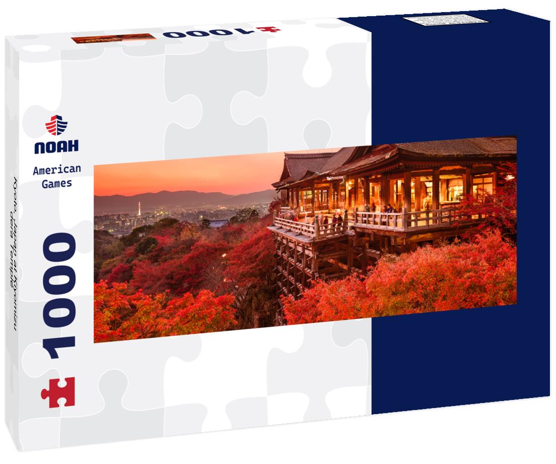 Noah Jigsaw Puzzle Kyoto, Japan at Kiyomizu-dera Temple panorama 1000 pieces