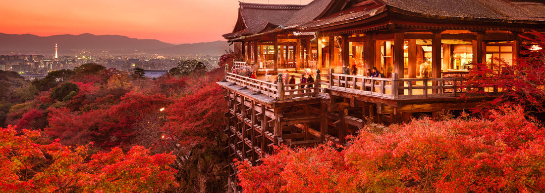 Noah Jigsaw Puzzle Kyoto, Japan at Kiyomizu-dera Temple panorama 1000 pieces