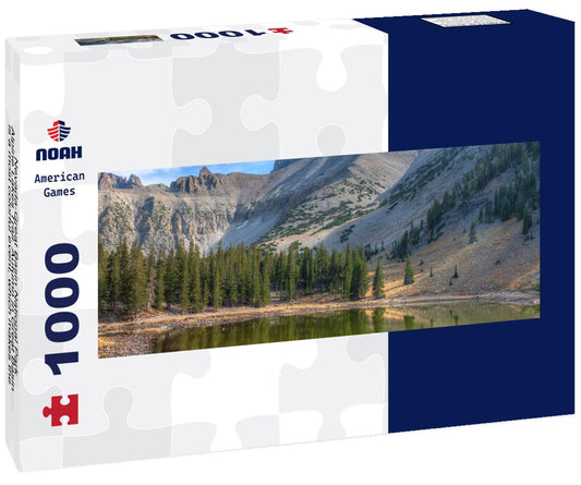 Noah Jigsaw Puzzle Nevada-Great Basin National Park-Alpine Lakes Trail. Autumn in Great Basin is a most colorful event, which makes the spectacular scenery even more magnificent panorama 1000 pieces