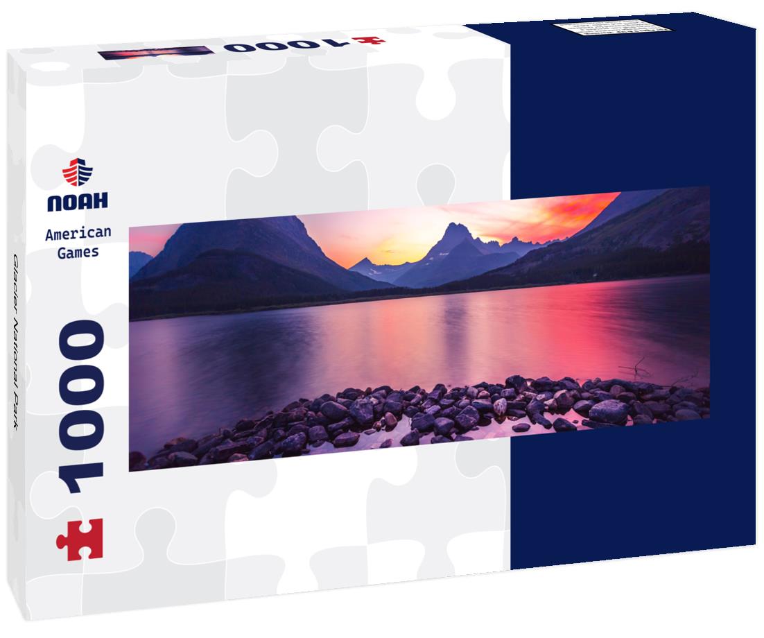 Noah Jigsaw Puzzle Glacier National Park panorama 1000 pieces