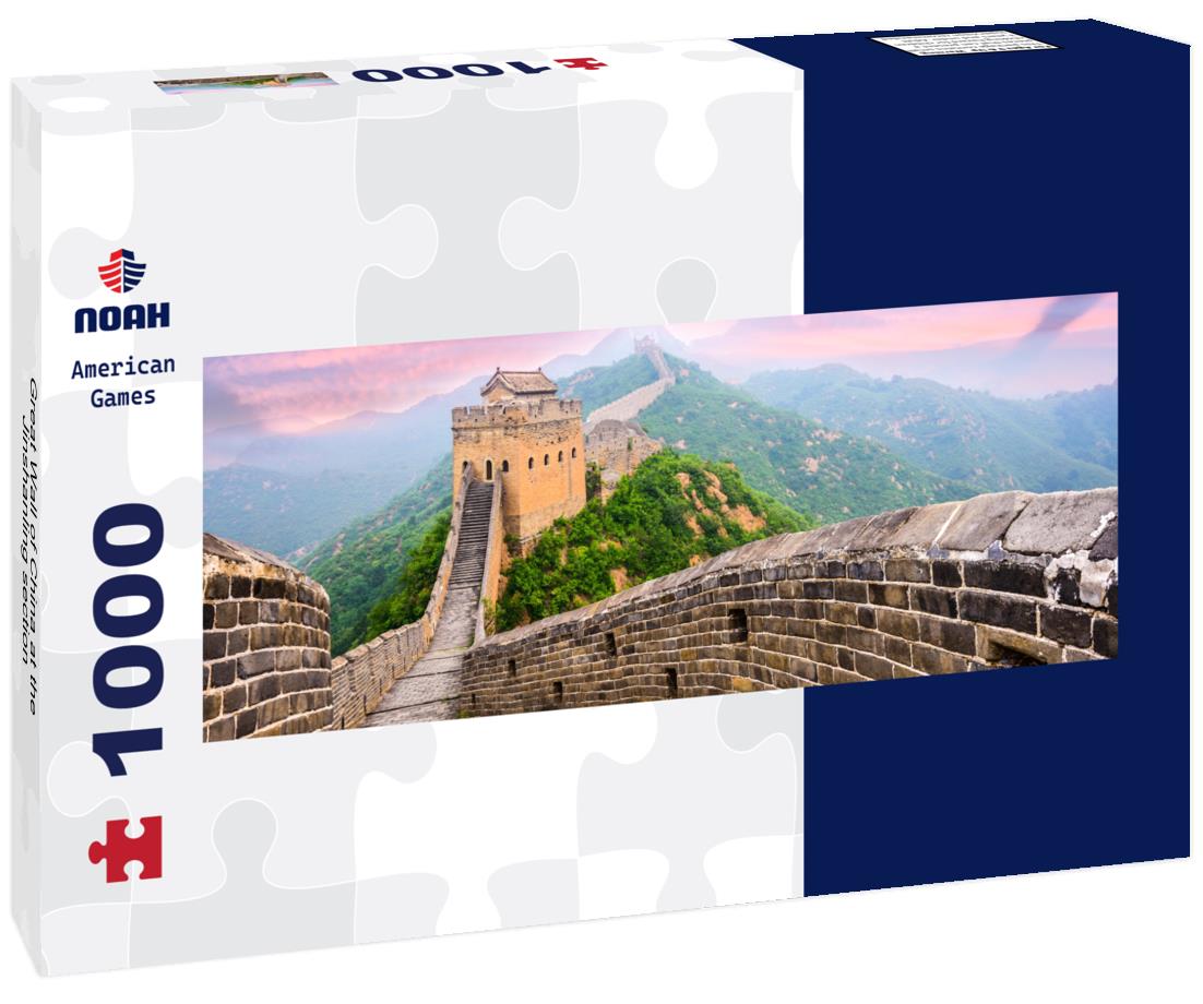 Noah Jigsaw Puzzle Great Wall of China at the Jinshanling section panorama 1000 pieces
