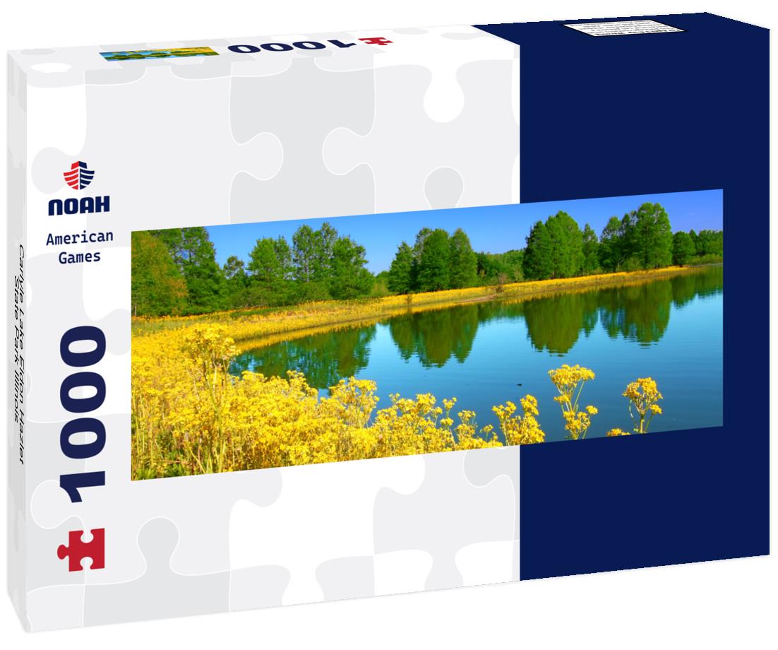 Noah Jigsaw Puzzle Carlyle Lake Eldon Hazlet State Park Illinois panorama 1000 pieces
