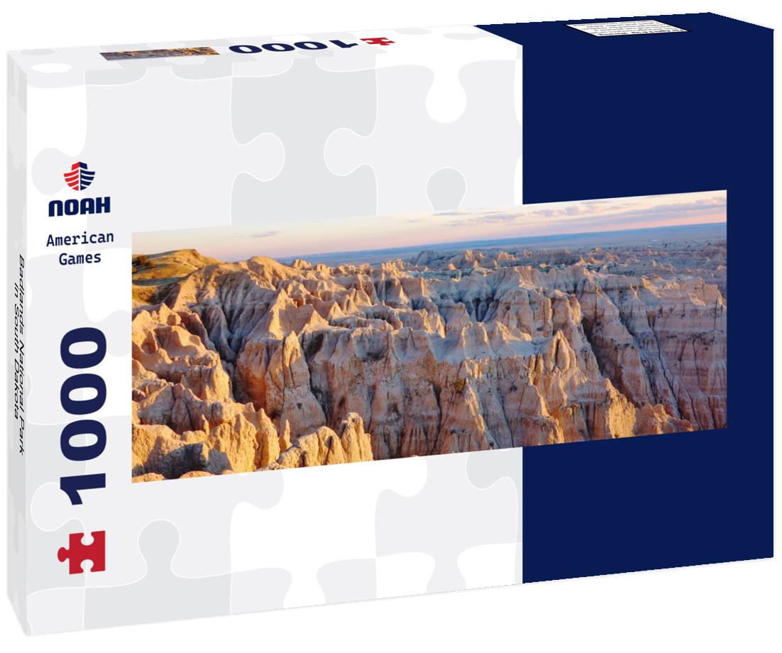 Noah Jigsaw Puzzle Badlands National Park in South Dakota panorama 1000 pieces