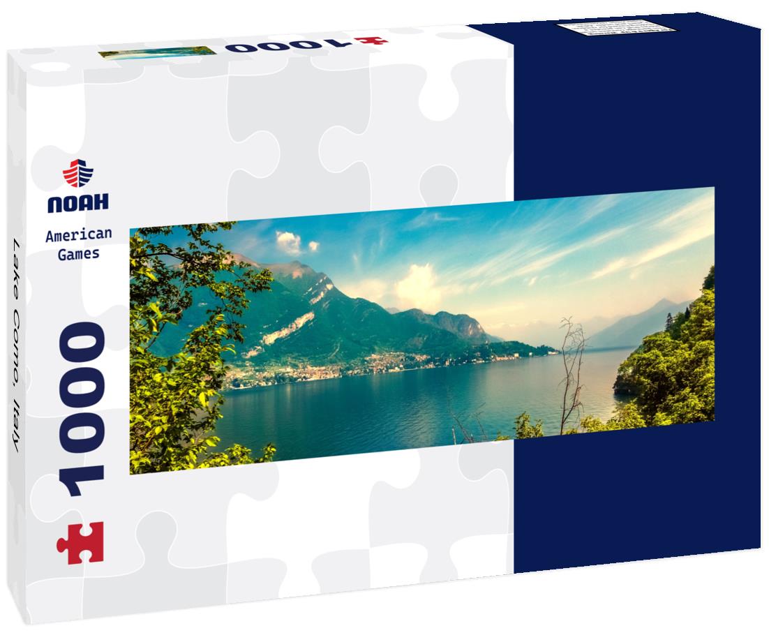 Noah Jigsaw Puzzle Lake Como, Italy panorama 1000 pieces
