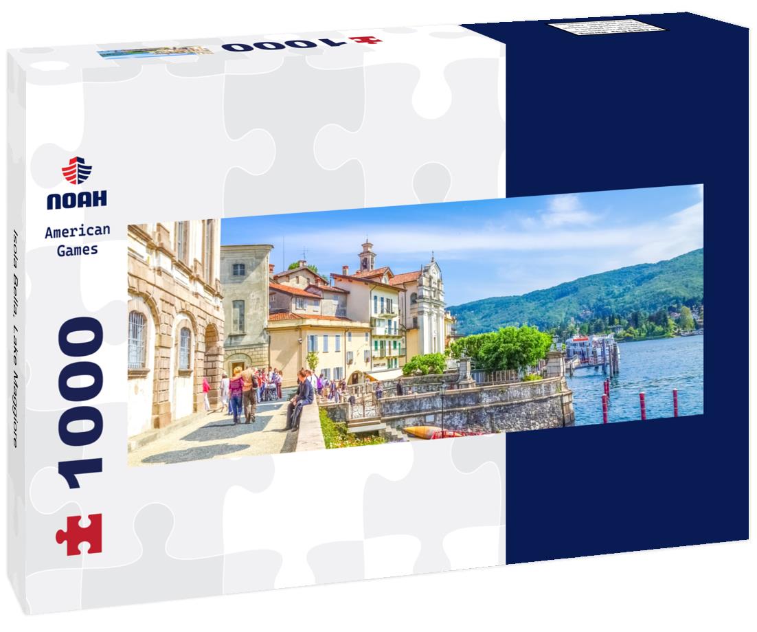 Noah Jigsaw Puzzle Isola Bella, Lake Maggiore panorama 1000 pieces