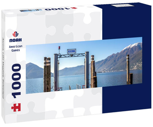Noah Jigsaw Puzzle Ascona, Lake Maggiore, Switzerland panorama 1000 pieces