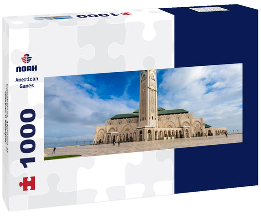 Noah Jigsaw Puzzle Casablanca, Morocco at Hassan II Mosque panorama 1000 pieces