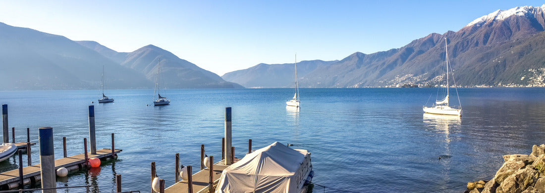 Noah Jigsaw Puzzle Ascona, Lake, Maggiore panorama 1000 pieces