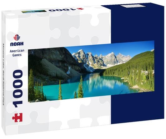 Noah Jigsaw Puzzle Moraine Lake, Banff National Park Panorama 1000 Pieces