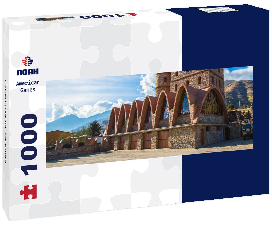 Noah Jigsaw Puzzle Castle in Merida, Venezuela Panorama 1000 Pieces