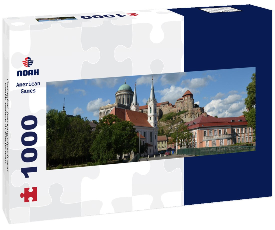 Noah Jigsaw Puzzle Cathedral, baroque church and castle palace in Esztergom Panorama 1000 Pieces
