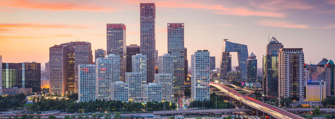 Noah Jigsaw Puzzle Beijing, China financial district Panorama 1000 Pieces