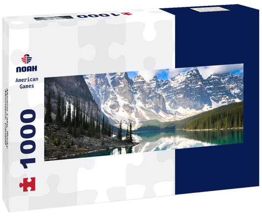 Noah Jigsaw Puzzle Moraine Lake, Rocky Mountains, Canada Panorama 1000 Pieces
