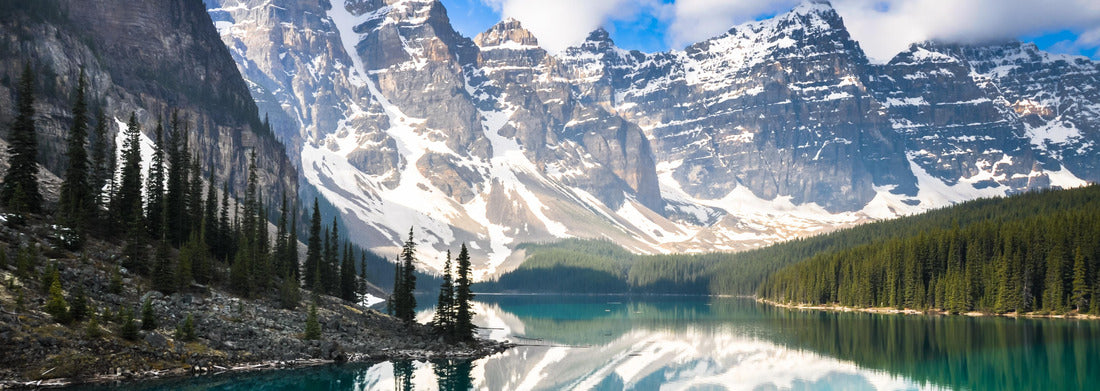 Noah Jigsaw Puzzle Moraine Lake, Rocky Mountains, Canada Panorama 1000 Pieces