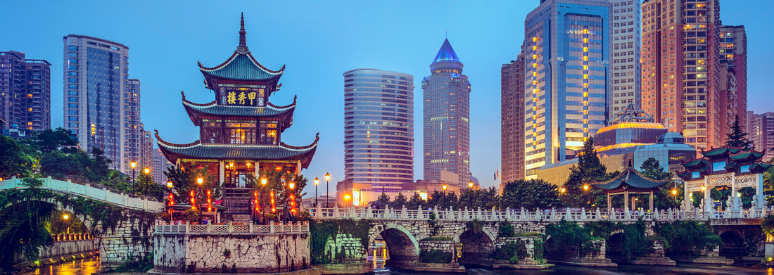 Noah Jigsaw Puzzle Guiyang, China at the Jiaxiu Pavilion Panorama 1000 Pieces