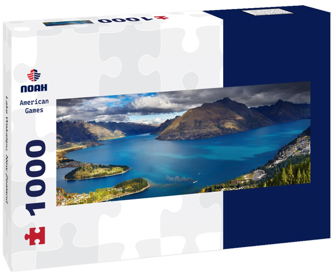Noah Jigsaw Puzzle Lake Wakatipu, New Zealand Panorama 1000 Pieces