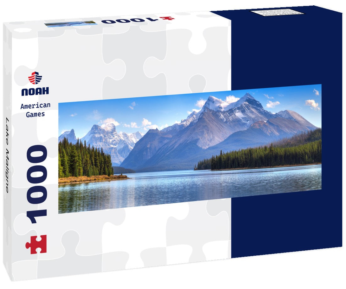 Noah Jigsaw Puzzle Lake Maligne Panorama 1000 Pieces