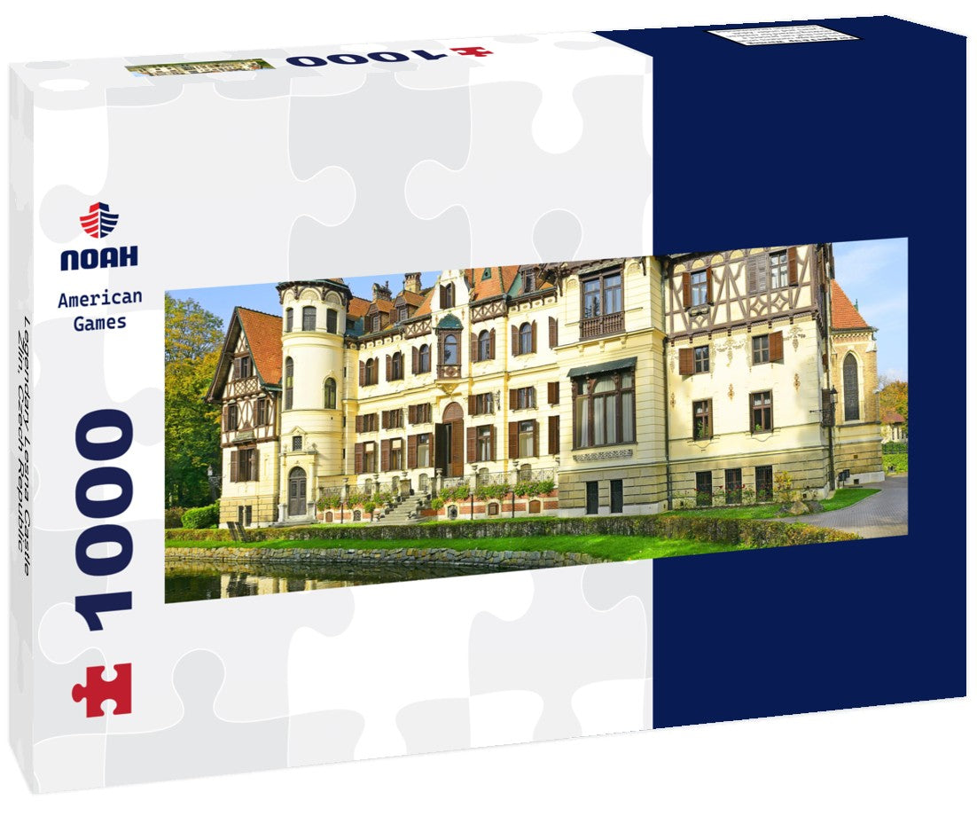 Noah Jigsaw Puzzle Legendary Lesna Castle, Zlin, Czech Republic Panorama 1000 Pieces