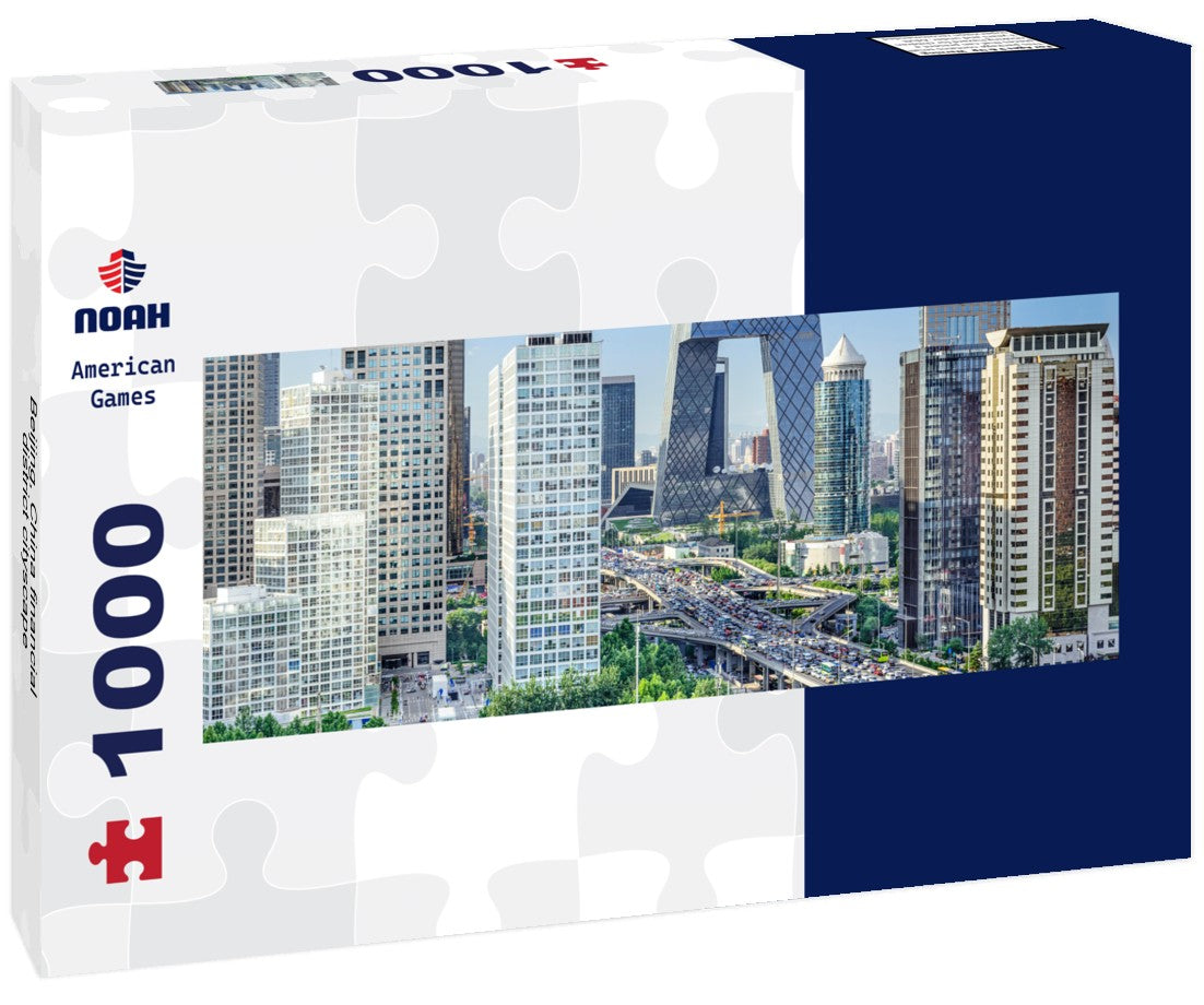 Noah Jigsaw Puzzle Beijing, China financial district cityscape Panorama 1000 Pieces
