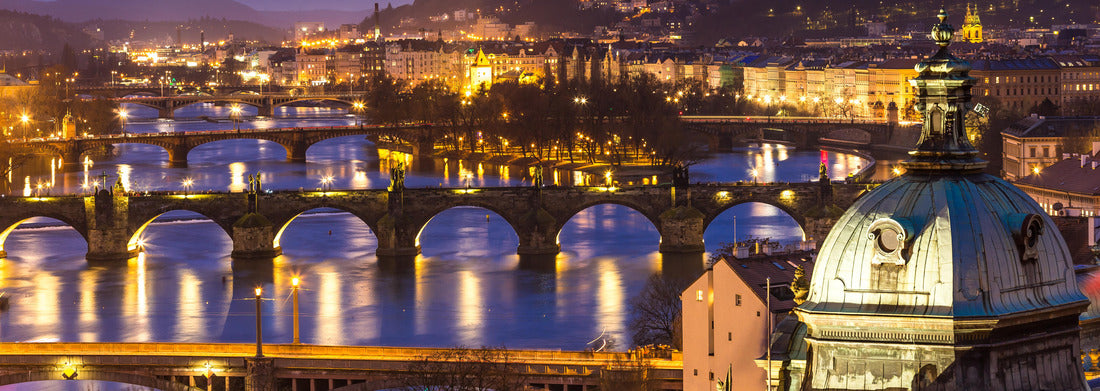 Noah Jigsaw Puzzle Bridges Prague Panorama 1000 Pieces