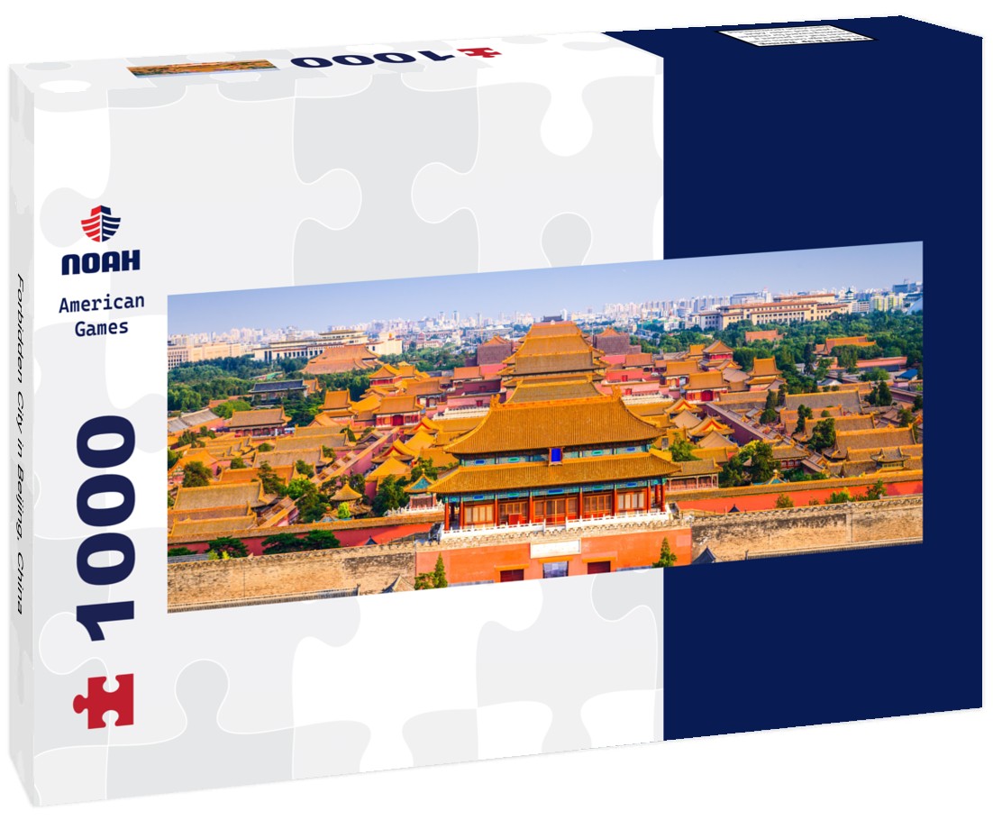 Noah Jigsaw Puzzle Forbidden City in Beijing, China Panorama 1000 Pieces