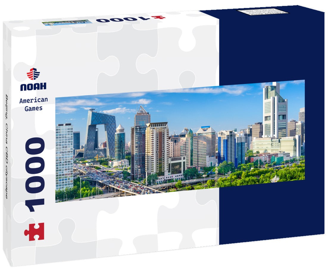 Noah Jigsaw Puzzle Beijing, China CBD cityscape Panorama 1000 Pieces
