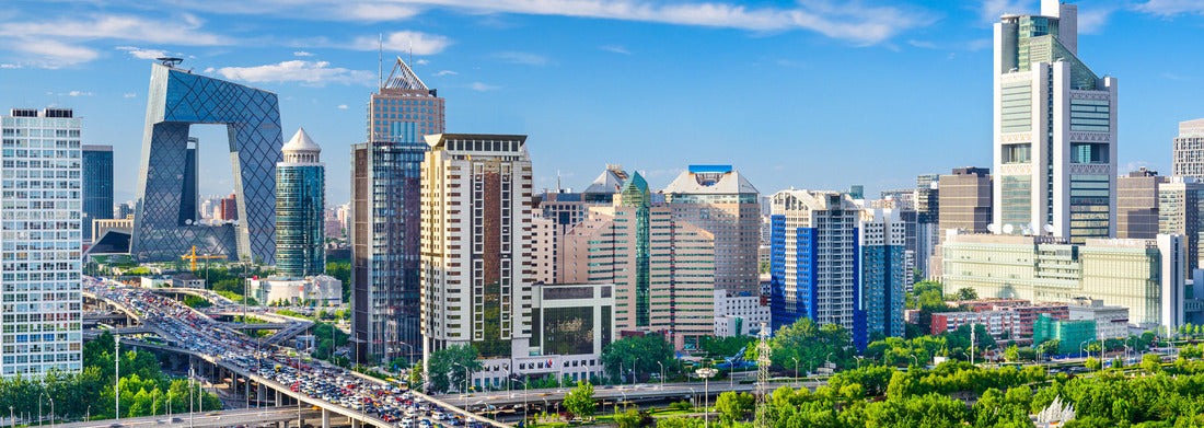 Noah Jigsaw Puzzle Beijing, China CBD cityscape Panorama 1000 Pieces