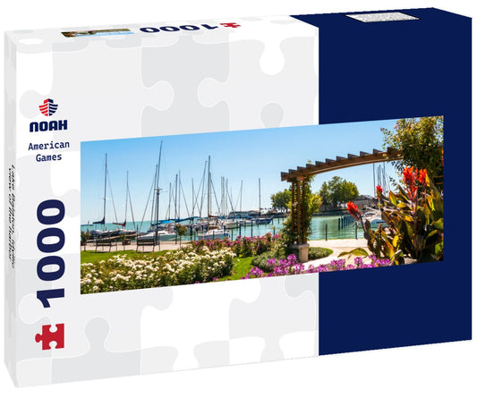 Noah Jigsaw Puzzle Lake Balaton - idyllic view of the harbor Panorama 1000 Pieces