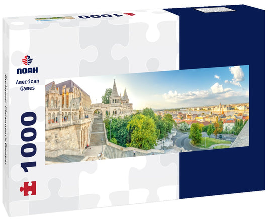 Noah Jigsaw Puzzle Budapest, Fisherman's Bastion Panorama 1000 Pieces
