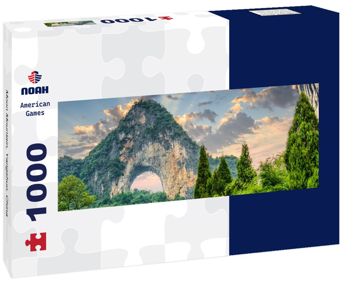 Noah Jigsaw Puzzle Moon Mountain, Yangshuo, China Panorama 1000 Pieces