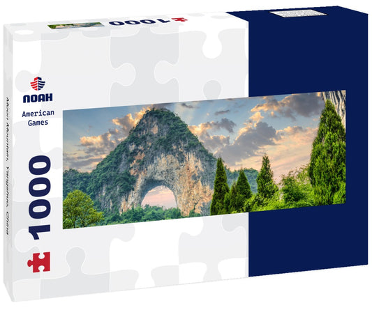 Noah Jigsaw Puzzle Moon Mountain, Yangshuo, China Panorama 1000 Pieces