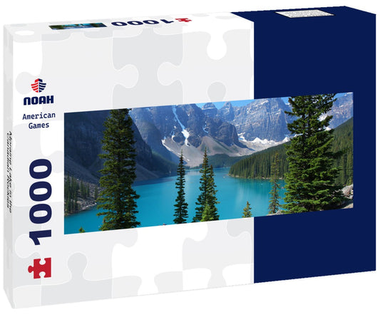 Noah Jigsaw Puzzle Moraine Lake in the Canadian Rockies Panorama 1000 Pieces