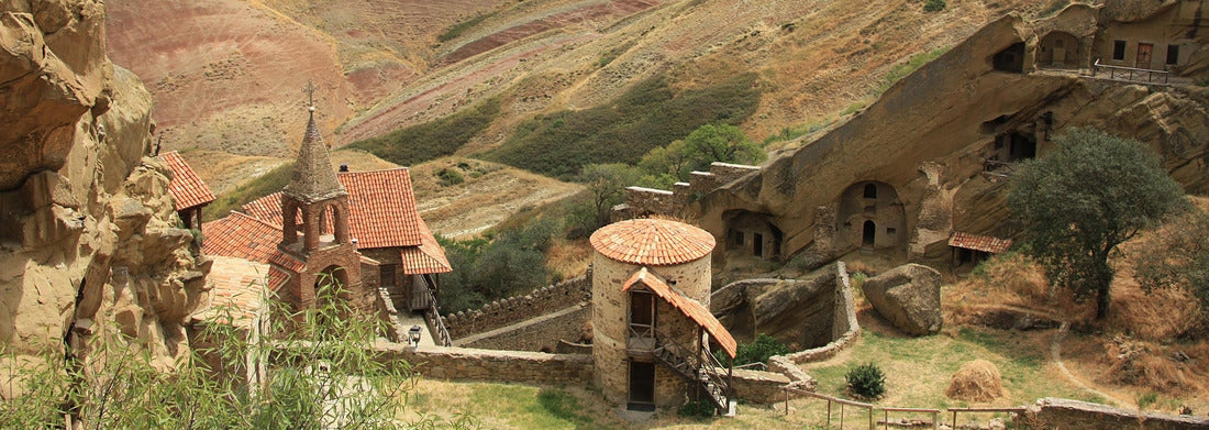 Noah Jigsaw Puzzle Davit Gareja, the oldest monastery in Georgia Panorama 1000 Pieces