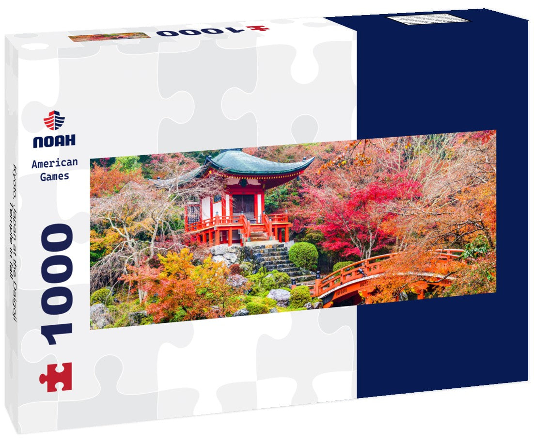 Noah Jigsaw Puzzle Kyoto, Japan at the Daigoji Temple in fall Panorama 1000 Pieces