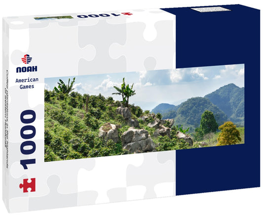 Noah Jigsaw Puzzle Coffee plantations in the highlands of western Honduras Panorama 1000 Pieces