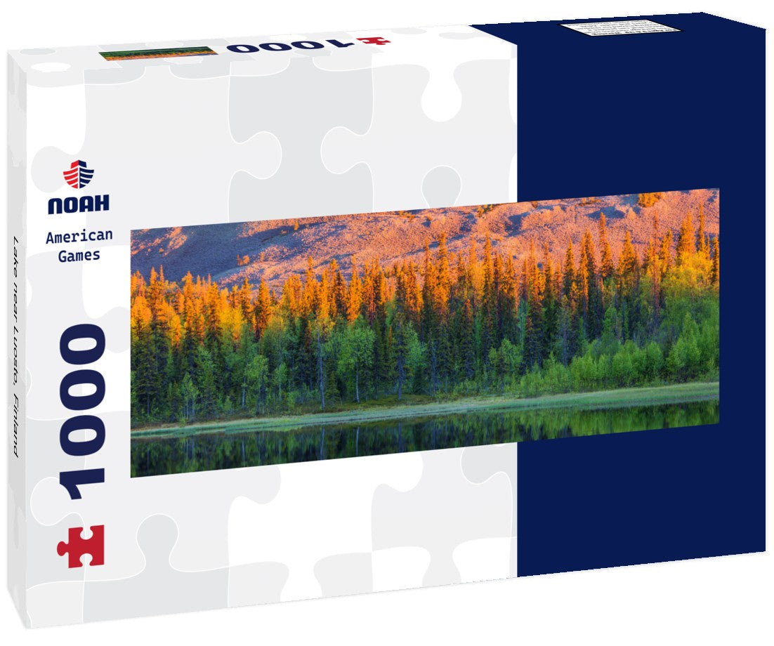 Noah Jigsaw Puzzle Lake near Luosto - Finland Panorama 1000 Pieces