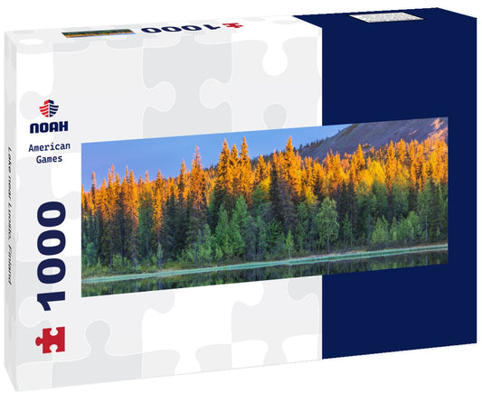 Noah Jigsaw Puzzle Lake near Luosto - Finland Panorama 1000 Pieces