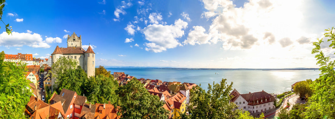Noah Jigsaw Puzzle Meersburg, Lake Constance, panorama Panorama 1000 Pieces