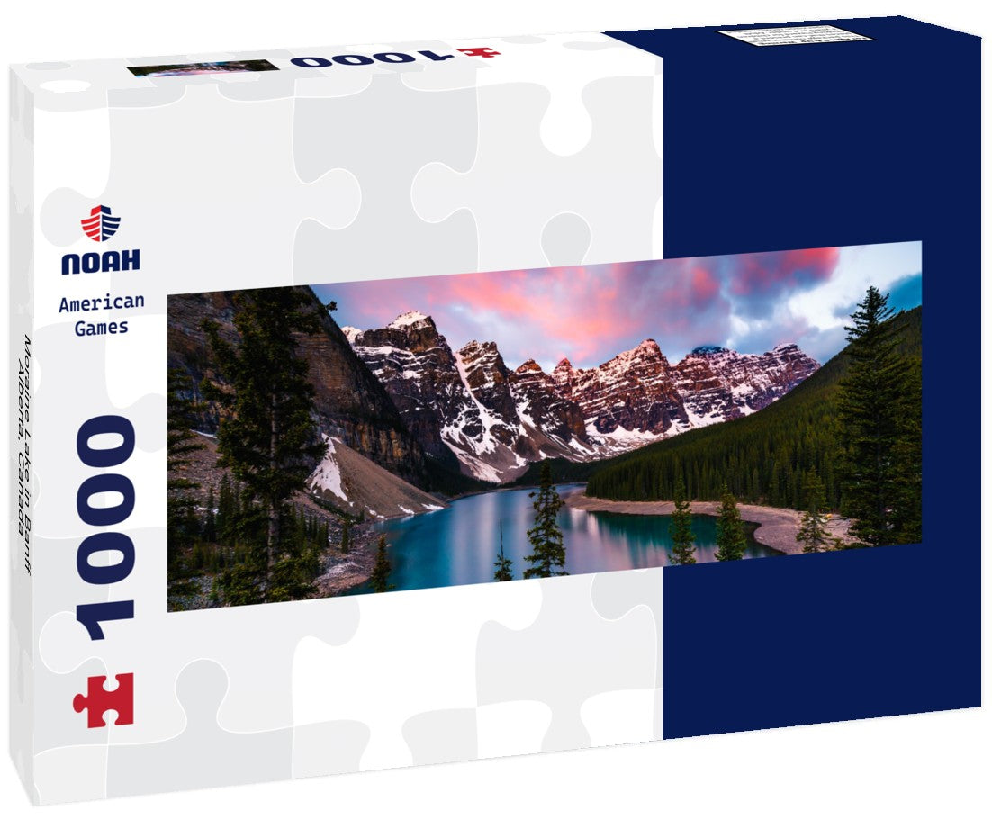 Noah Jigsaw Puzzle Moraine Lake in Banff, Alberta, Canada Panorama 1000 Pieces