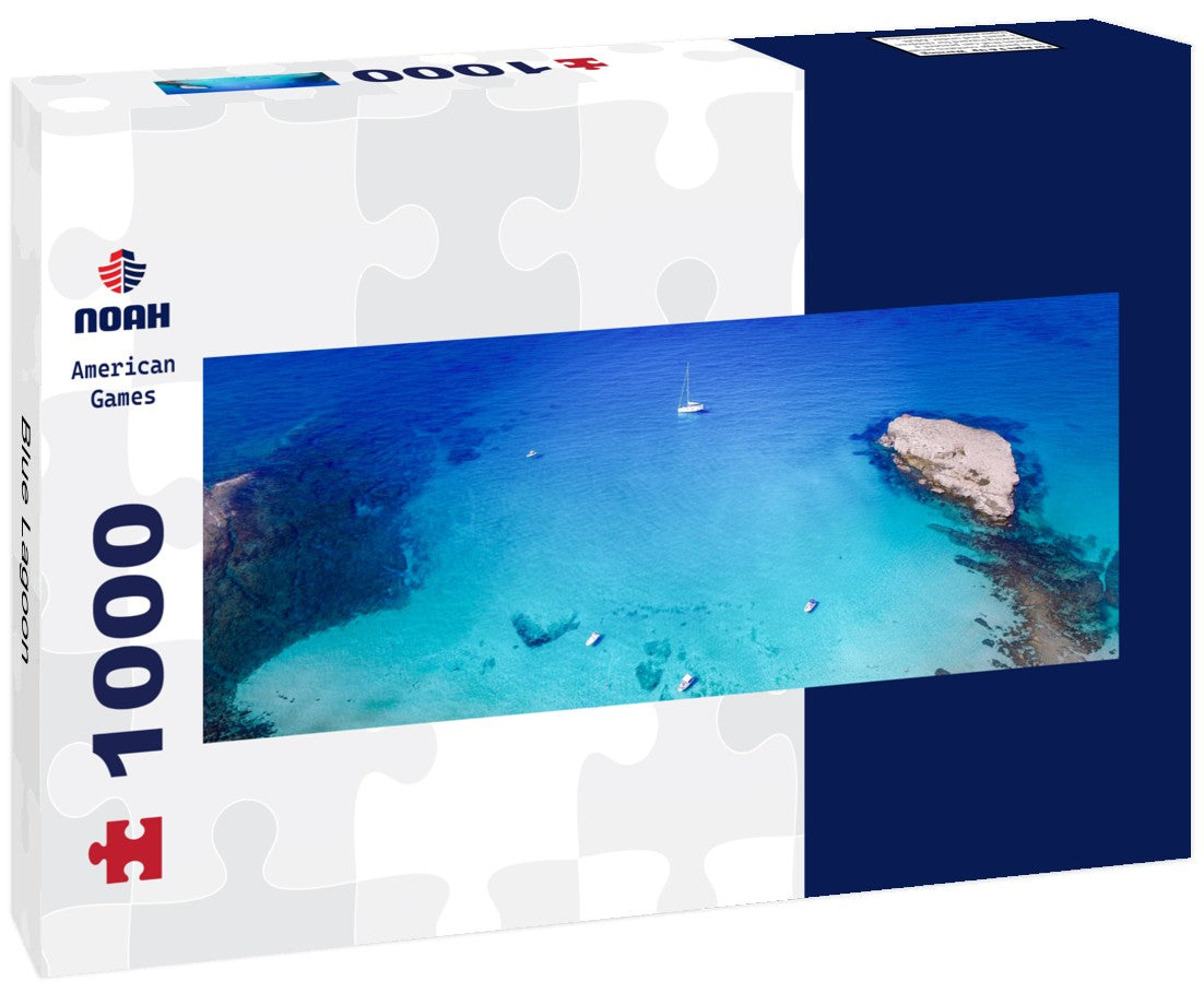Noah Jigsaw Puzzle Blue Lagoon Panorama 1000 Pieces