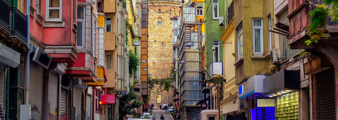 Noah Jigsaw Puzzle Galata Tower in the old town, Istanbul, Turkey Panorama 1000 Pieces