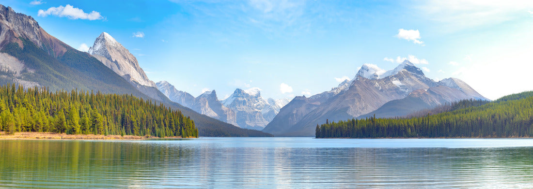 Noah Jigsaw Puzzle Maligne Lake Panorama in Jasper National Park, Alberta, Canada Panorama 1000 Pieces
