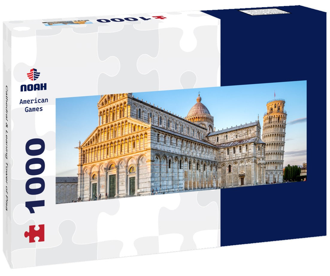 Noah Jigsaw Puzzle Cathedral & Leaning Tower of Pisa Panorama 1000 Pieces