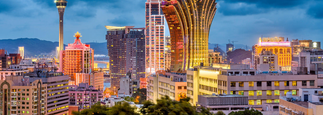 Noah Jigsaw Puzzle Macau, China City skyline at dusk Panorama 1000 Pieces