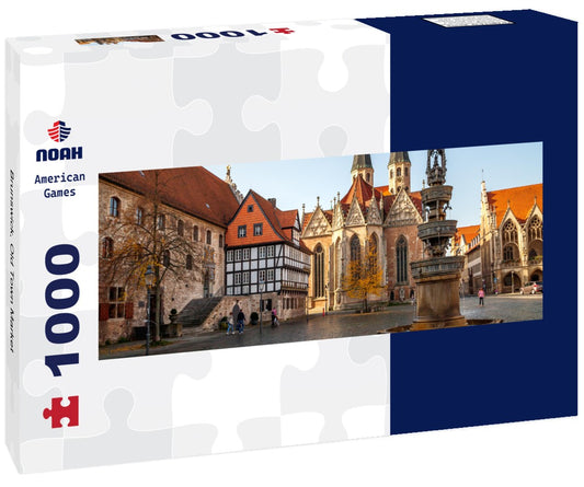 Noah Jigsaw Puzzle Brunswick, Old Town Market Panorama 1000 Pieces