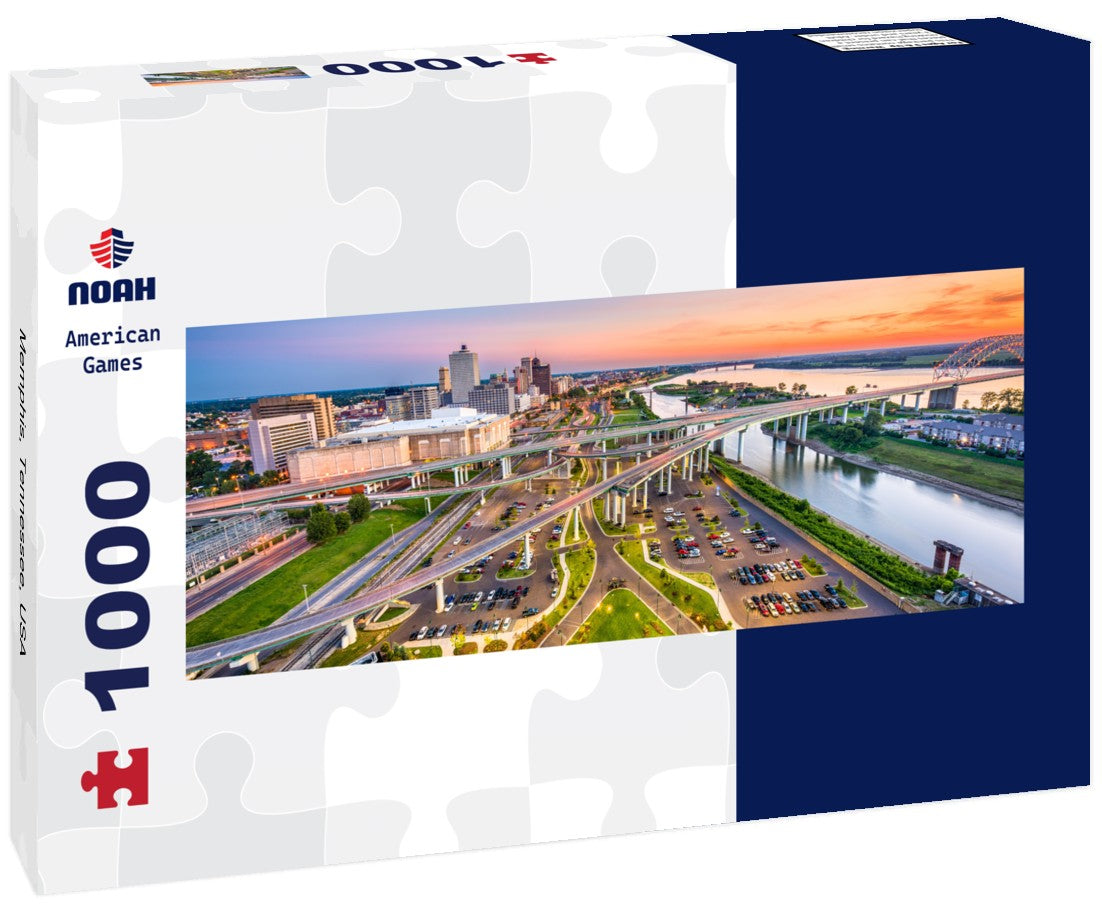 Noah Jigsaw Puzzle Memphis, Tennessee, USA Panorama 1000 Pieces
