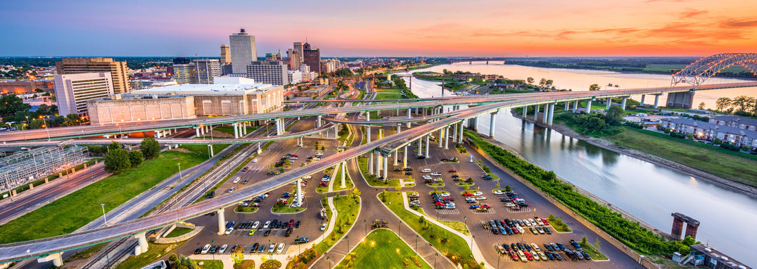 Noah Jigsaw Puzzle Memphis, Tennessee, USA Panorama 1000 Pieces
