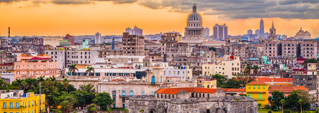 Noah Jigsaw Puzzle Havana, Cuba, skyline of the city center Panorama 1000 Pieces