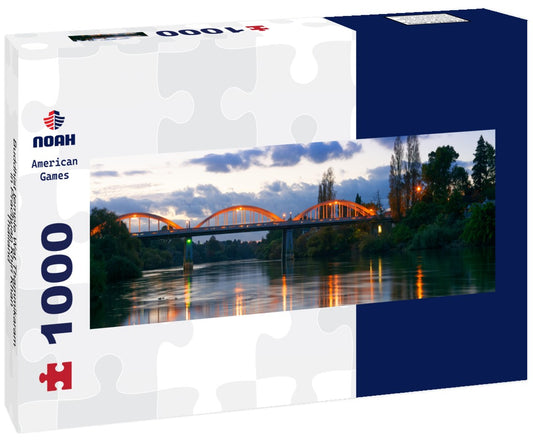 Noah Jigsaw Puzzle Buddhist temple Wat Thammikaram in Prachuap Khiri Khan, Thailand Panorama 1000 Pieces
