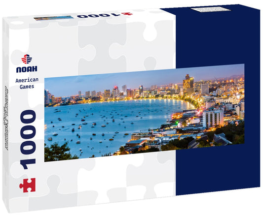 Noah Jigsaw Puzzle Budapest - Parliament building and Margaret Bridge Panorama 1000 Pieces
